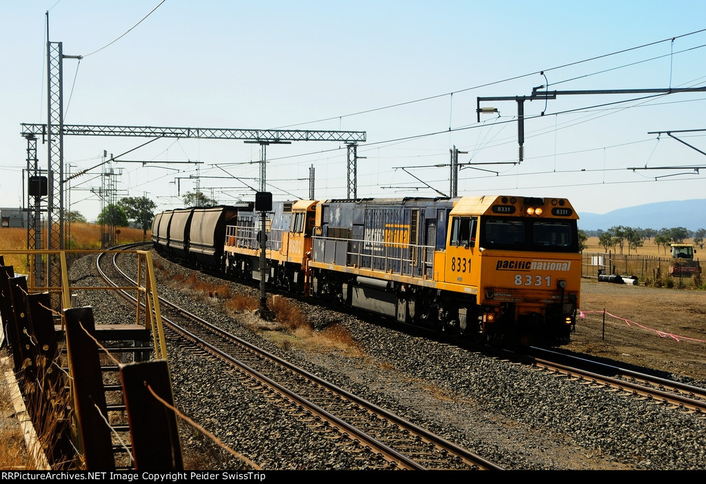 Coal dust and container in Australia